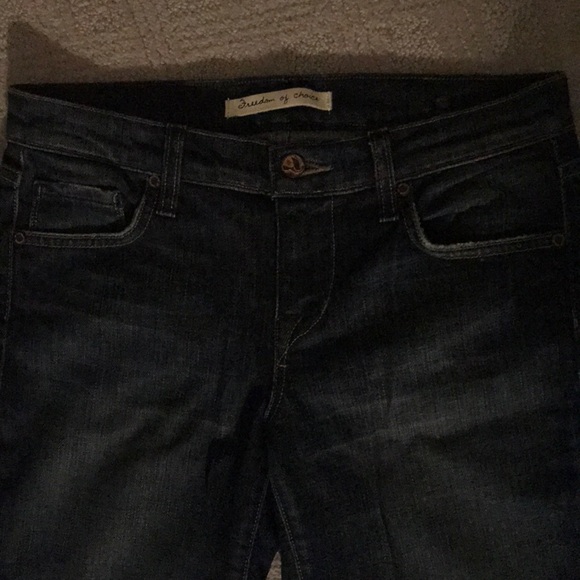 FREEDOM OF CHOICE dark blue jeans, size 27. Great condition! 🤗💙 - Picture 5 of 8
